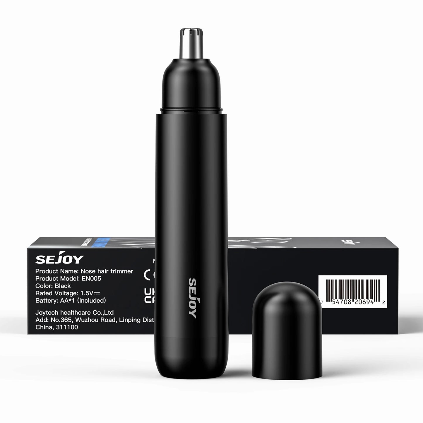 Elektrischer Nasen- & Ohrhaartrimmer für eine präzise und schmerzfreie Haarentfernung mit High-Speed-Motor für Männer & Frauen