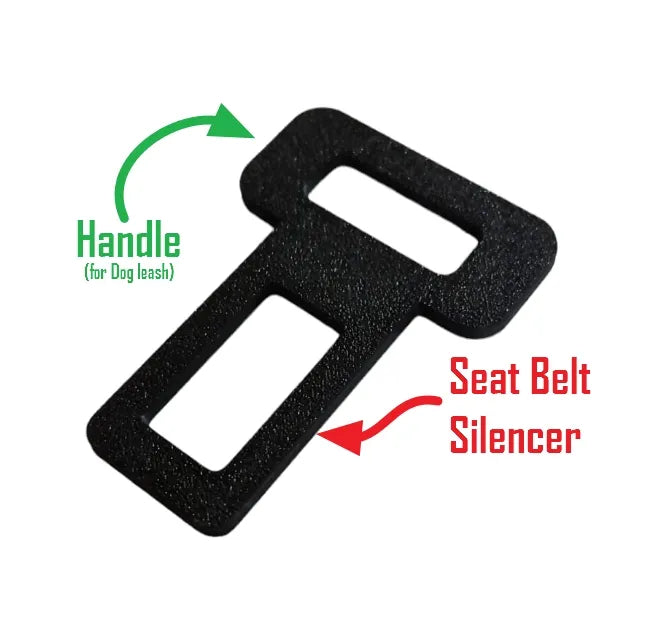 Gurtschloss Klingelstopper fürs Auto, effektive Stummschaltung des Anschnall-Warntons bei kurzen Fahrten und Rangiermanövern