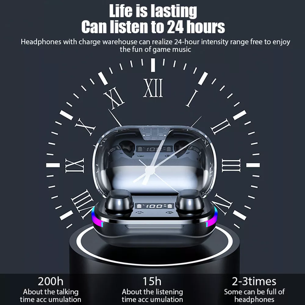 Bluetooth 5.3 In-Ear Kopfhörer – Kabellos, TWS, Sport, IPX5, Mit Mikrofon