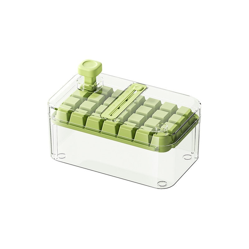 EasyPress Ice Cube Tray – Stackable, Space-Saving & Effortless Ice Release