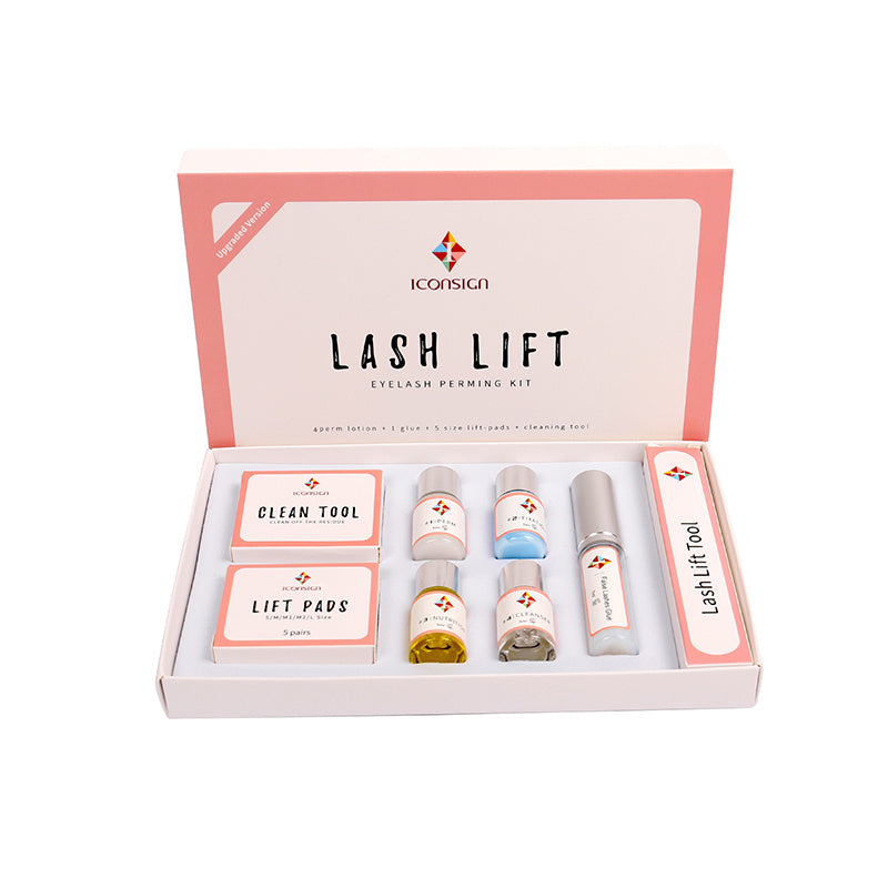 Wimpernlifting-Set für Zuhause, 8 Wochen natürlich geschwungene Wimpern, ohne Mascara oder Termin