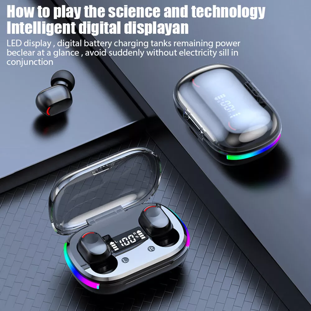 Bluetooth 5.3 In-Ear Kopfhörer – Kabellos, TWS, Sport, IPX5, Mit Mikrofon