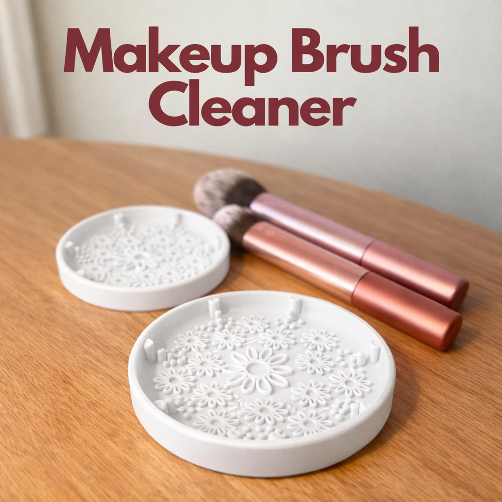 Make-up Pinsel Reiniger 2er Set – Gründliche Reinigung für hygienisch saubere Pinsel