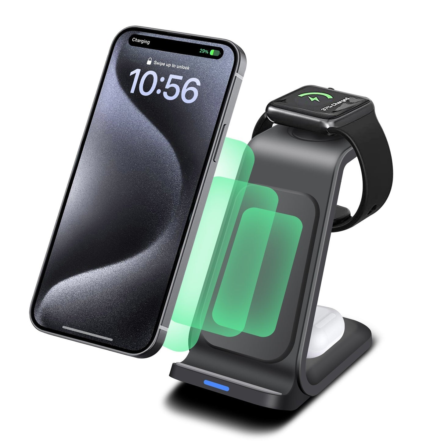 3-in-1 Charging Dock Magnetic Wireless Charging