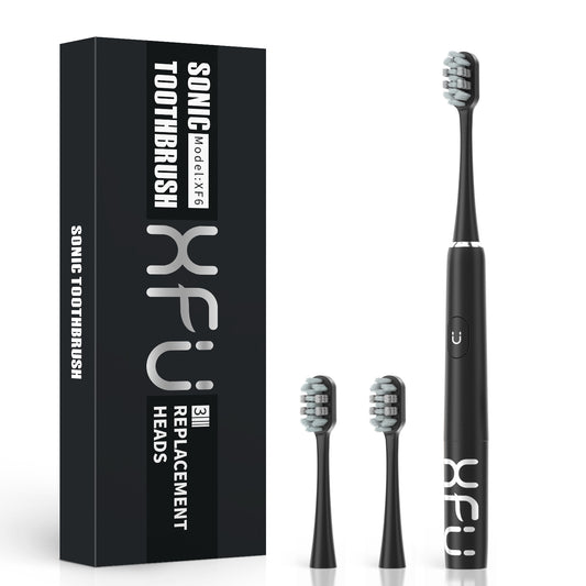 Reisefreundliche, batteriebetriebene Schall Zahnbürste mit starker Schalltechnologie – lange Batterielaufzeit, wasserdicht & besonders hygienisch