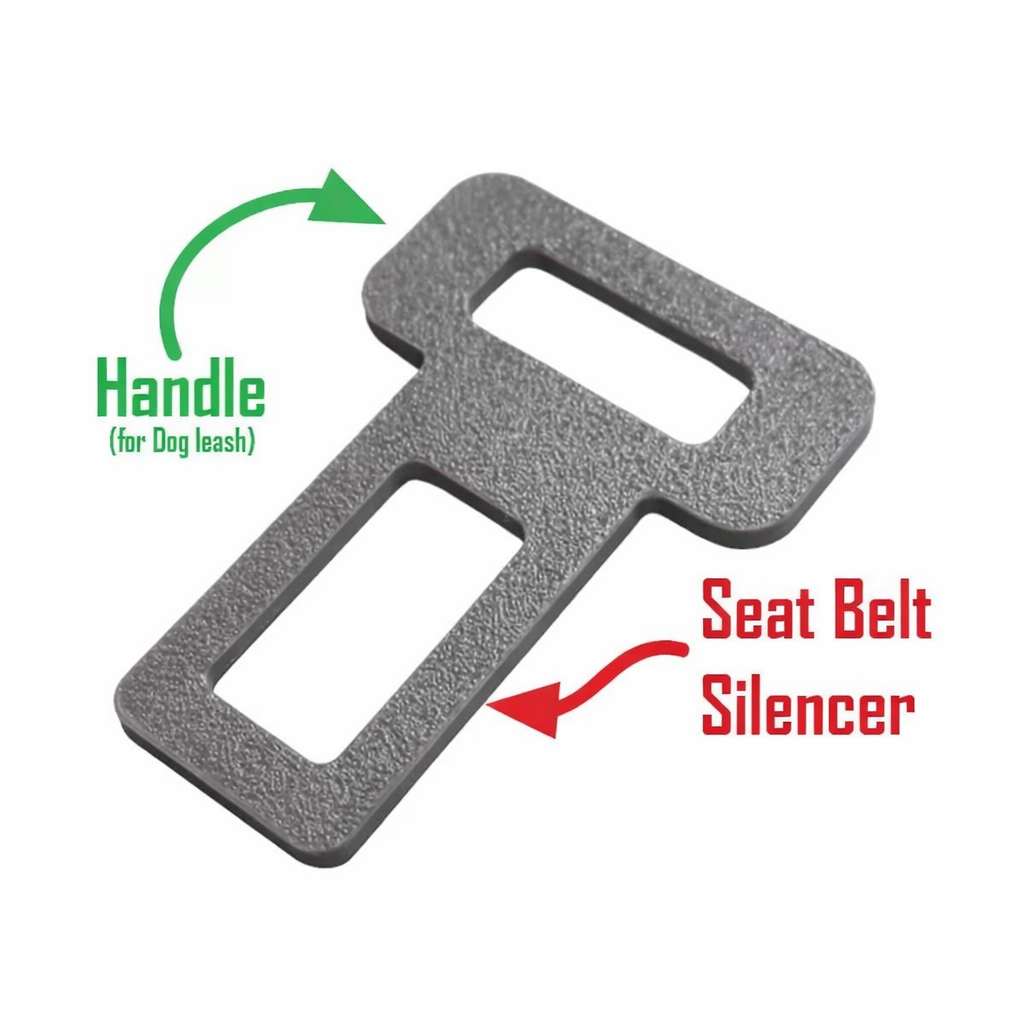 Gurtschloss Klingelstopper fürs Auto, effektive Stummschaltung des Anschnall-Warntons bei kurzen Fahrten und Rangiermanövern