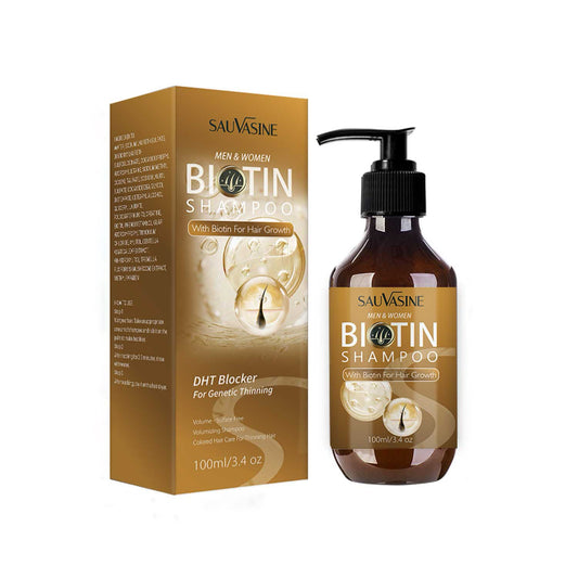 Biotin DHT-Blocker Shampoo – Stärkende Anti-Thinning Formel für volleres, gesundes Haar
